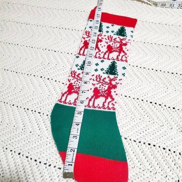 Winter and Tree Christmas Stocking - Picture 4 of 5